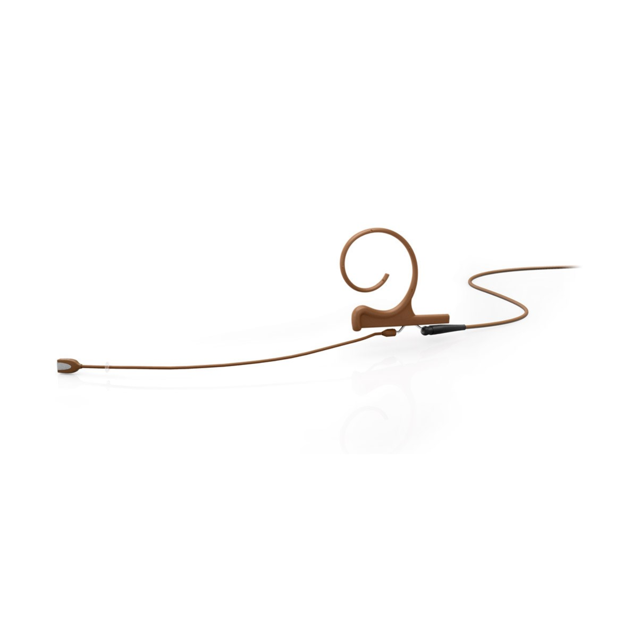 DPA 4166 CORE+ Omni Flex Earset Mic, 110 mm Boom, Brown, MicroLock
