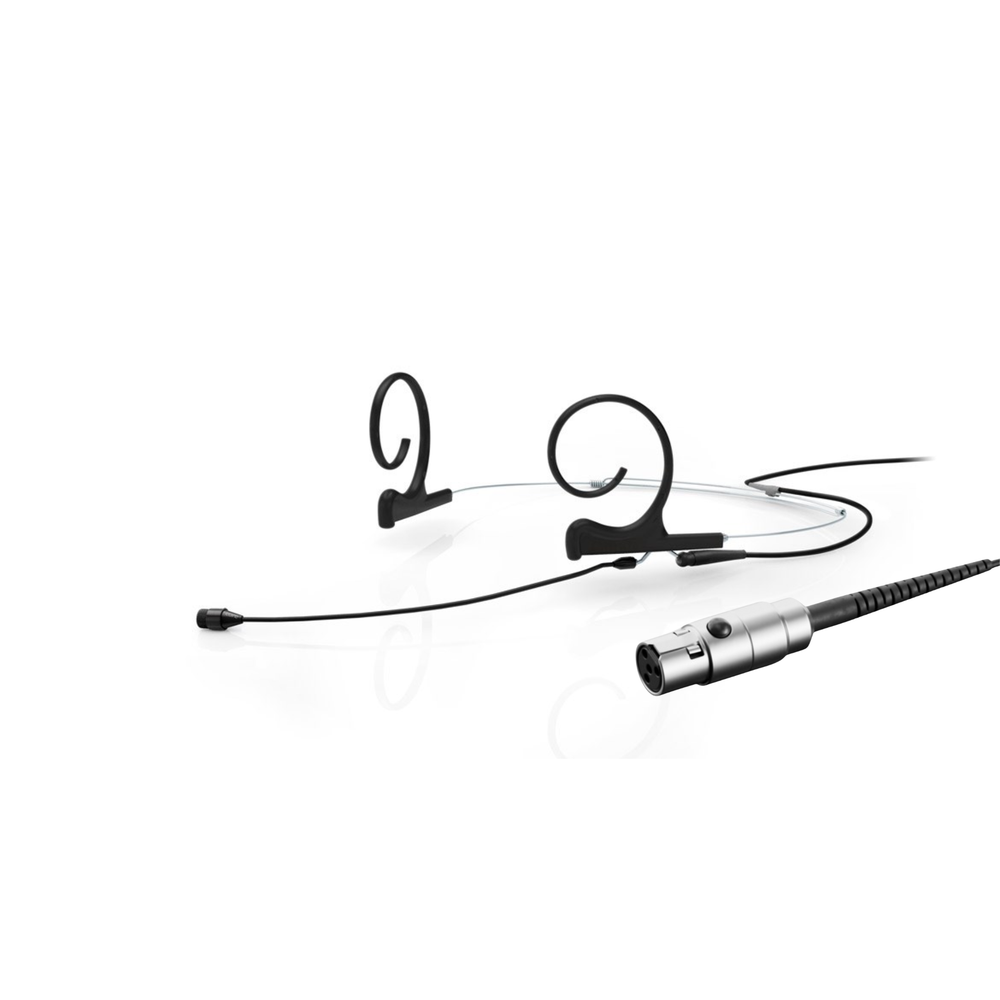 DPA 4266 CORE+ Omni Flex Headset Mic, 90  mm Boom, Black, TA4F Mini-XLR