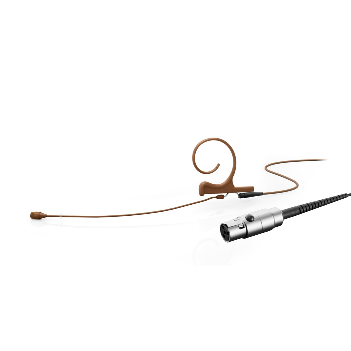 DPA 4266 CORE Omni Flex Earset Mic, 110 mm Boom, Brown, TA4F Mini-XLR