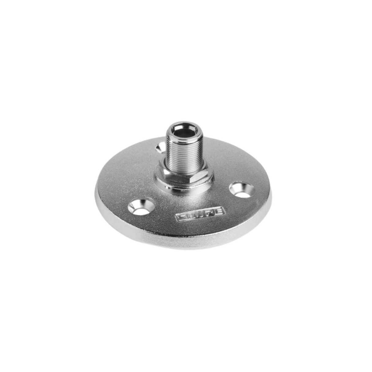 Shure A13HD heavy duty mounting flange - 5/8 inch thread, silver