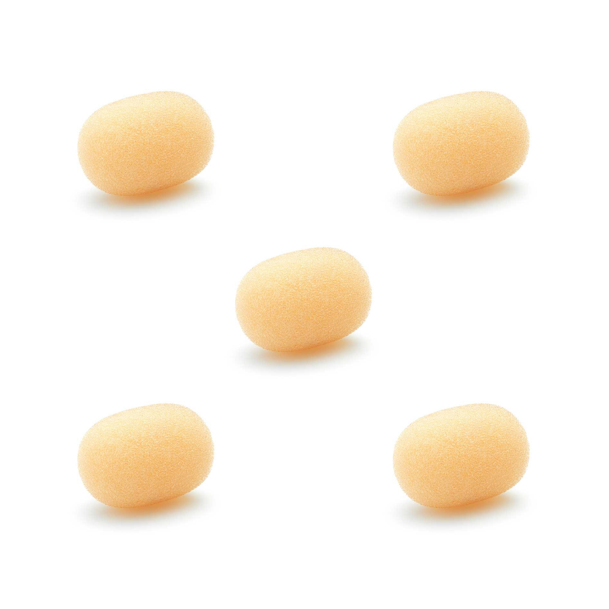 DPA miniature windscreens, beige (pack of 5)