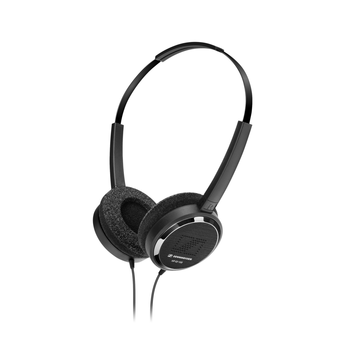 Sennheiser HP 02-140 Headphones, stereo, 32 Ω, cable 1.4m, 3.5mm jack, stereo, angled, PU 20 pieces