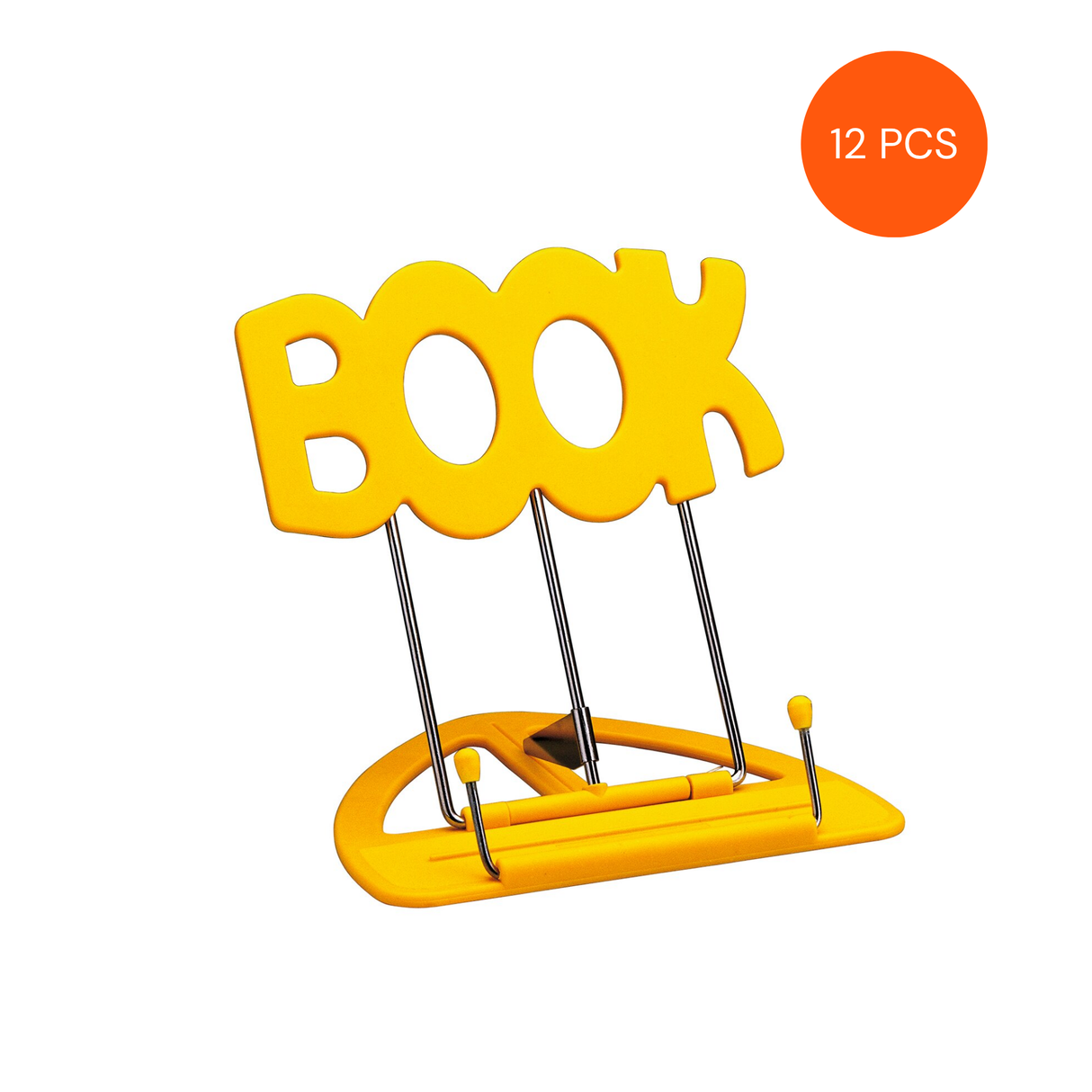 K&M 12440 uni-boy "book", yellow, 12 pack