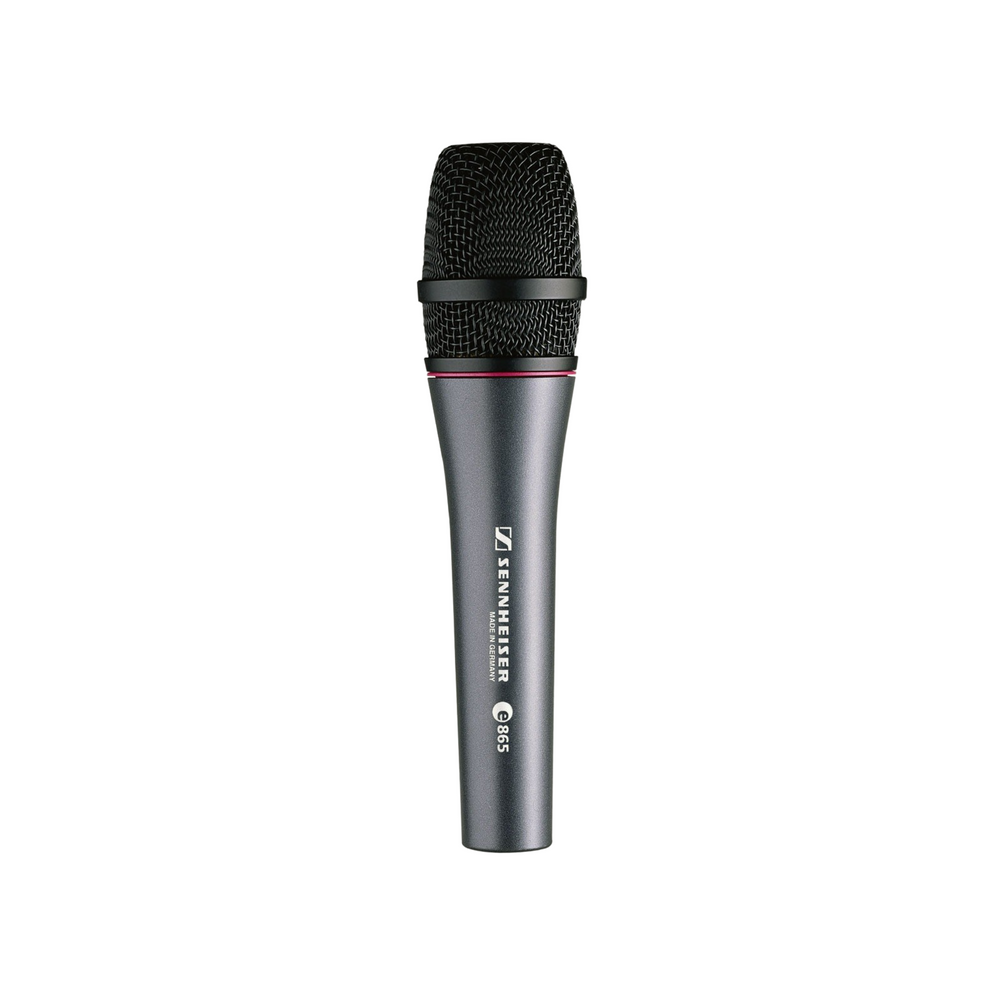 Sennheiser E 865 Vocal microphone, condenser, supercardioid, 3-pin XLR-M, anthracite, includes clip