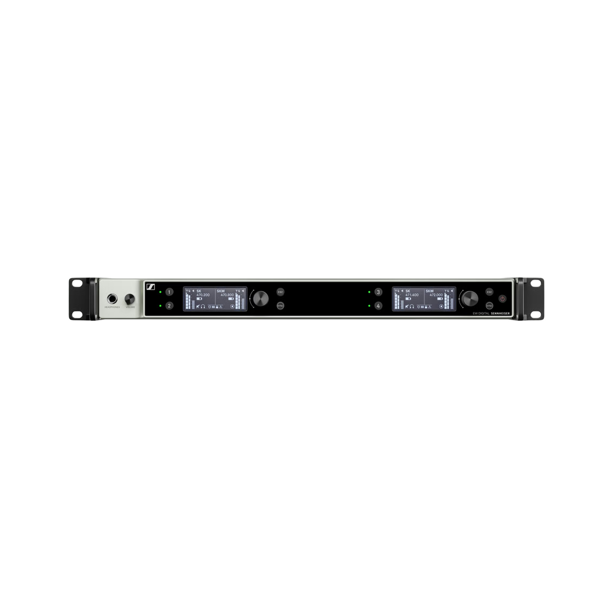 Sennheiser EW-DX EM 4 DANTE (S1-10) 4 channel digital full-rack (19“) receiver with Dante®
