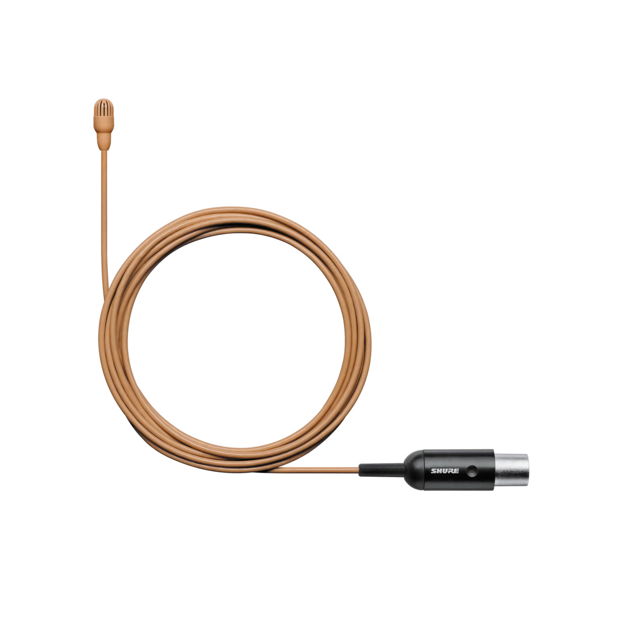 Shure TwinPlex™ TL46 Subminiature Lavalier Microphone MTQG Cocoa
