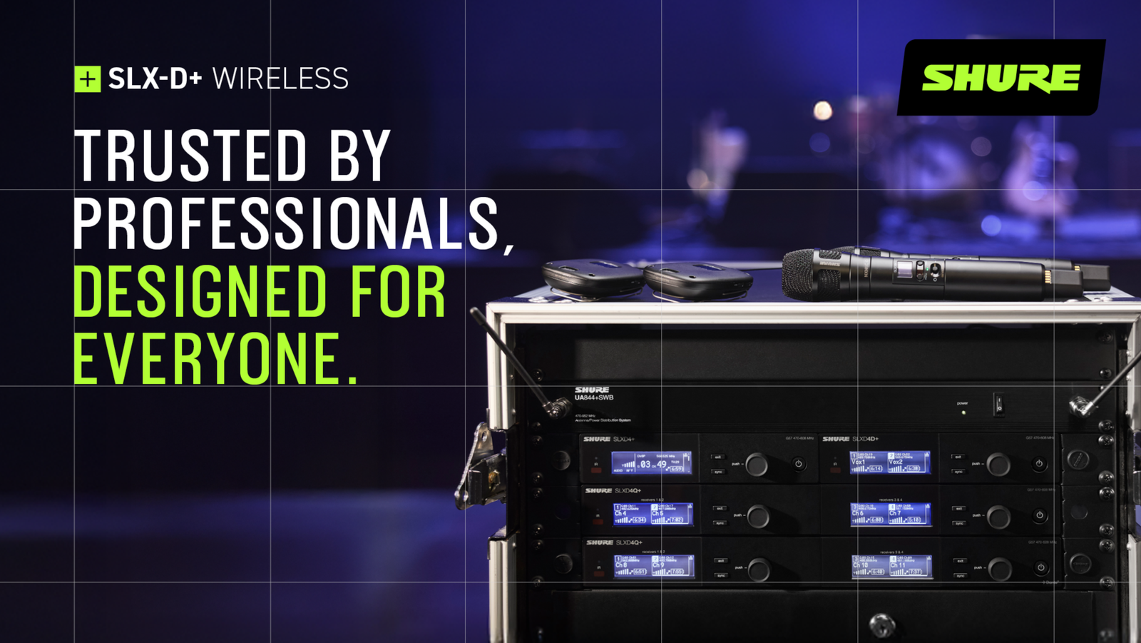 Shure SLX-D+ Wireless: A Smarter Evolution of a Trusted System