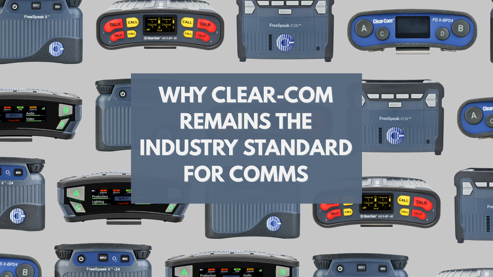 Why Clear-Com Remains the Industry Standard for Professional Communications