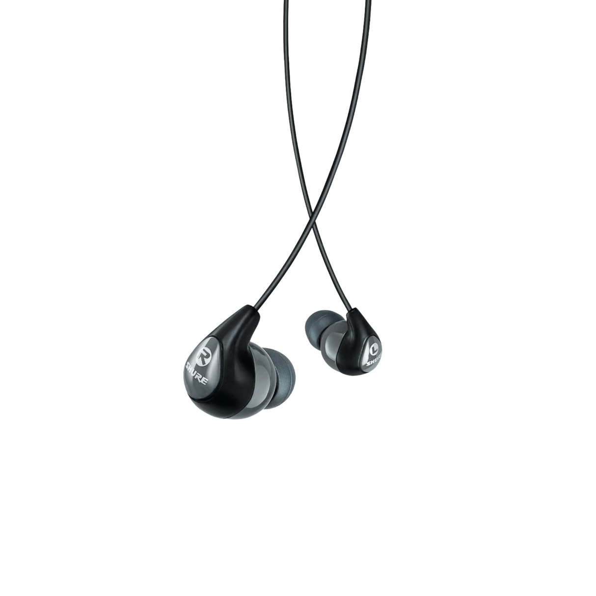 Shure sound isolating earphone, grey