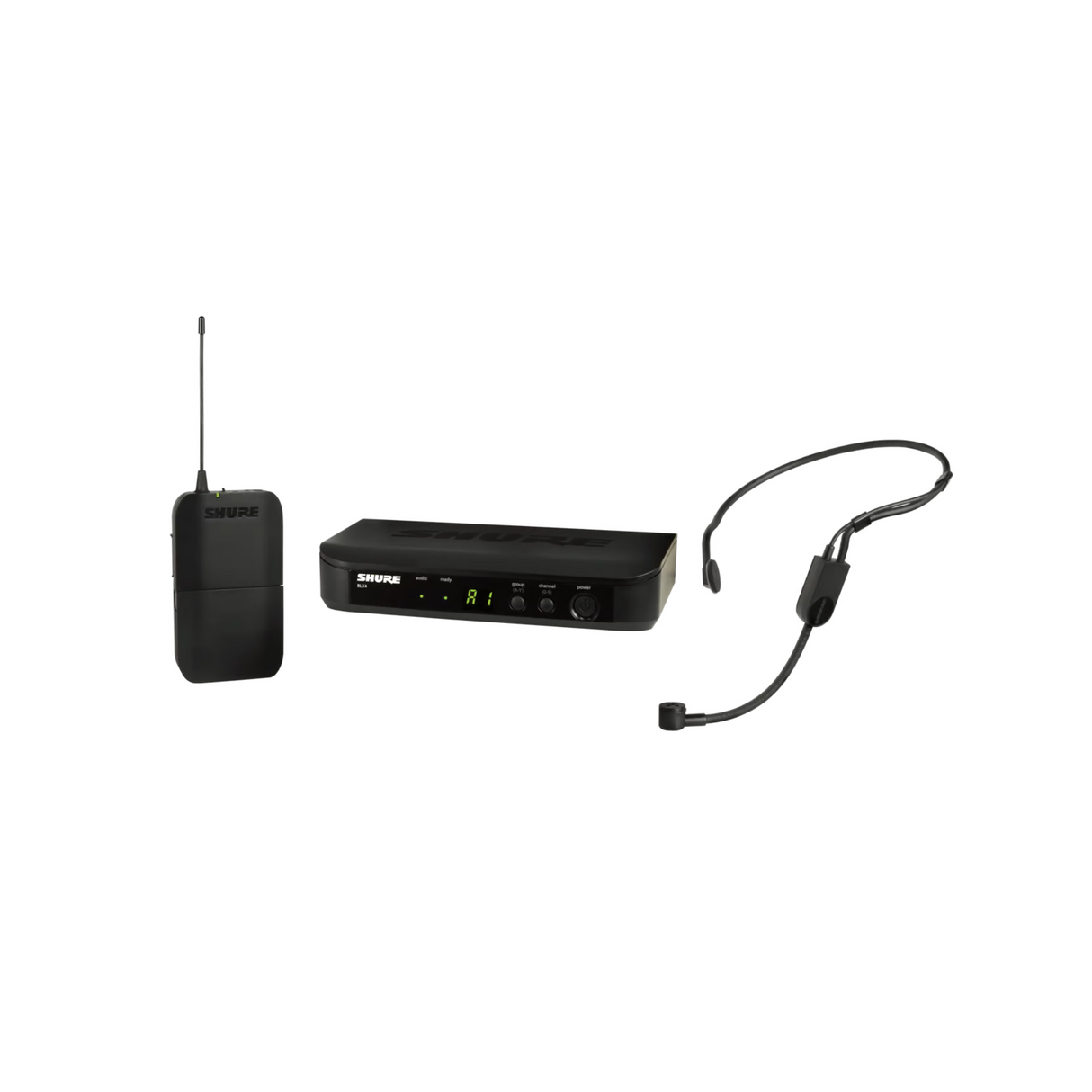 Shure single headset system with PGA31 headset and receiver (Ch38-40)