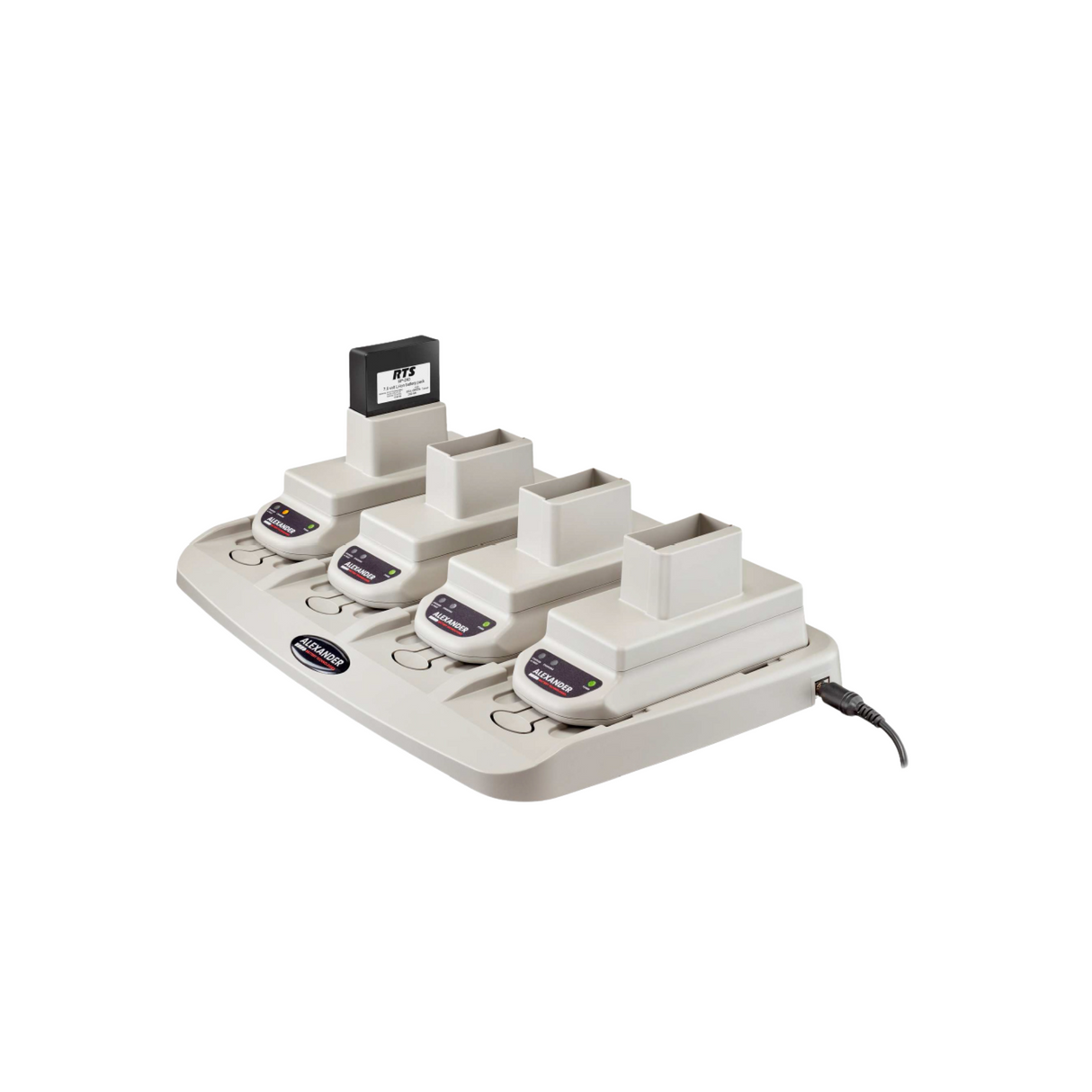 *EX-DEMO* RTS 4-Bay Charger for BP-240, inkl. PSU-CHG4, no battery