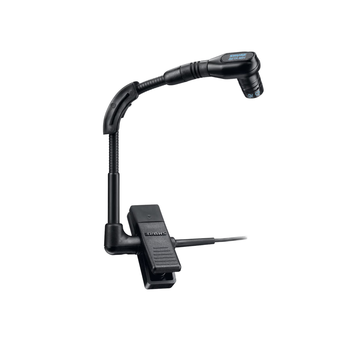 Shure Beta 98S with clip-on for placement on horn instruments