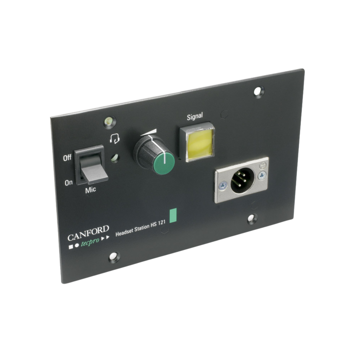 Tecpro fixed headset station, single circuit
