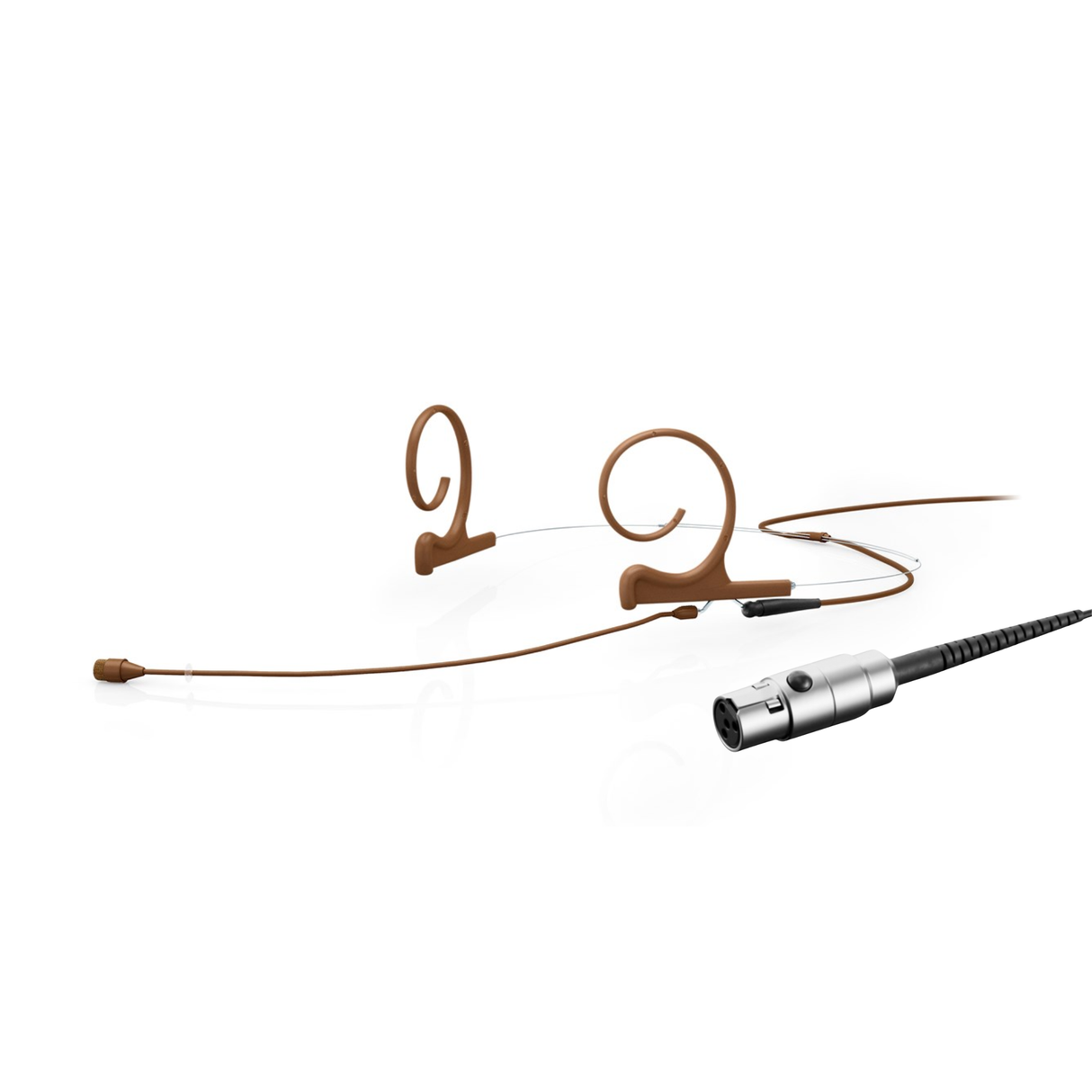 DPA 4266 CORE Omni Flex Headset Mic, 110 mm Boom, Brown, TA4F Mini-XLR