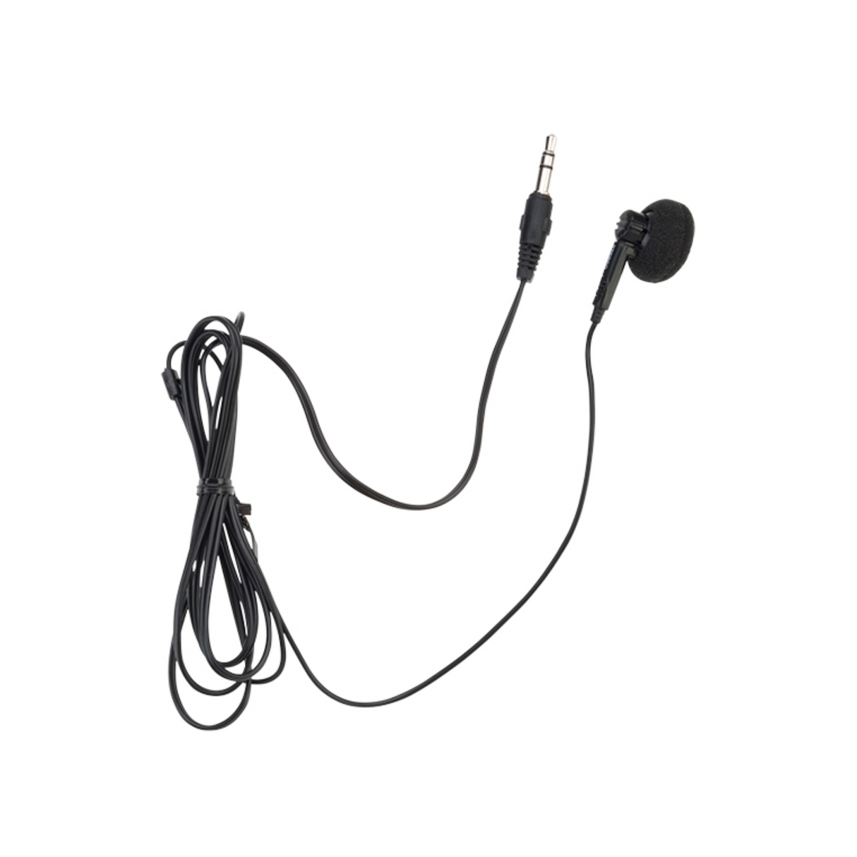 Clear-Com monaural talent earphone. Monaural IFB talent earphone. Plugs into TR-50 and wireless IFB