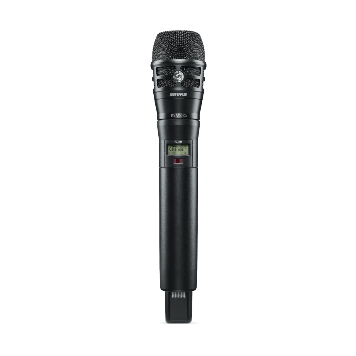 Shure ADX2/K8 Axient Digital handheld transmitter with KSM8 capsule (470-636 MHz) (black)