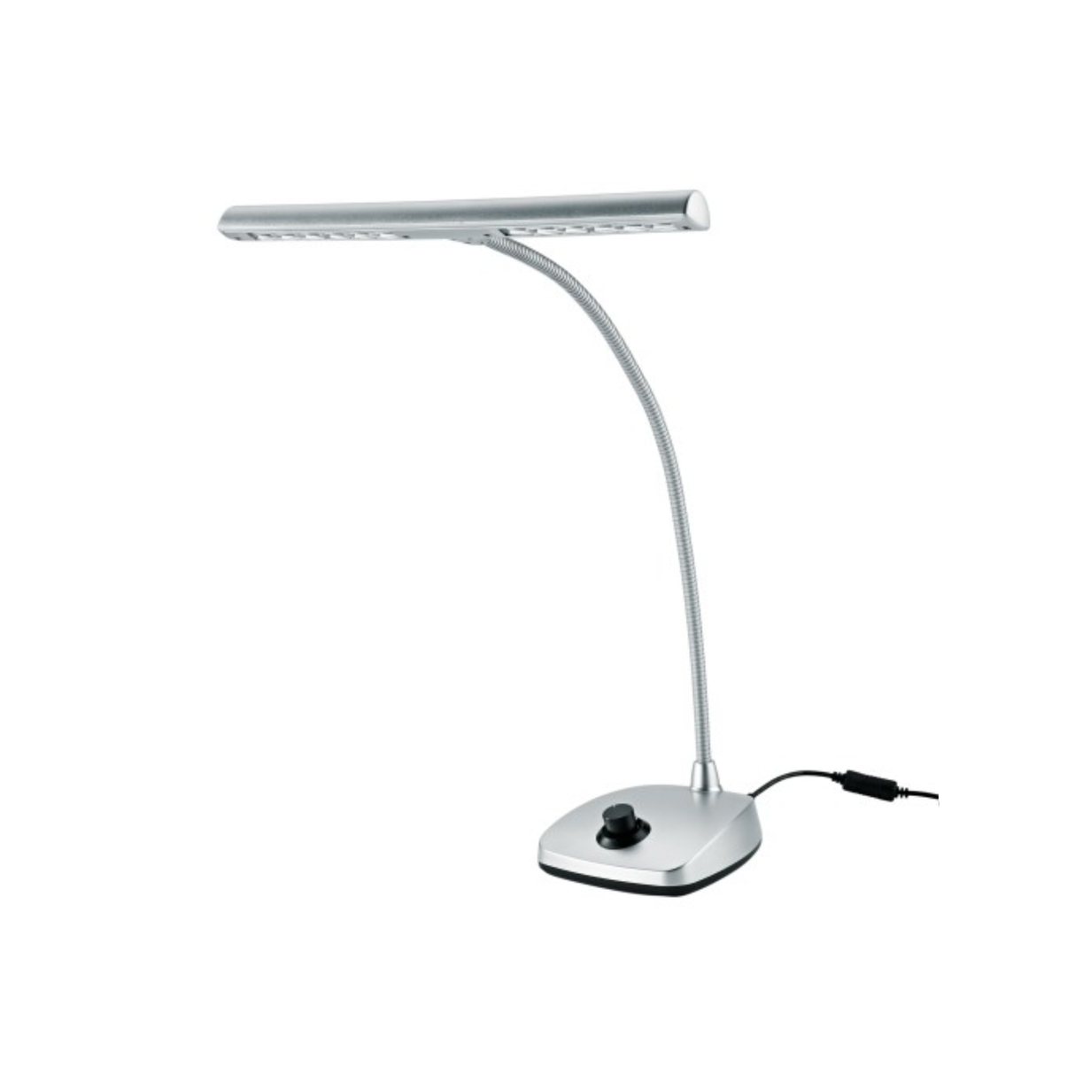 K&M 12298 LED piano lamp, silver