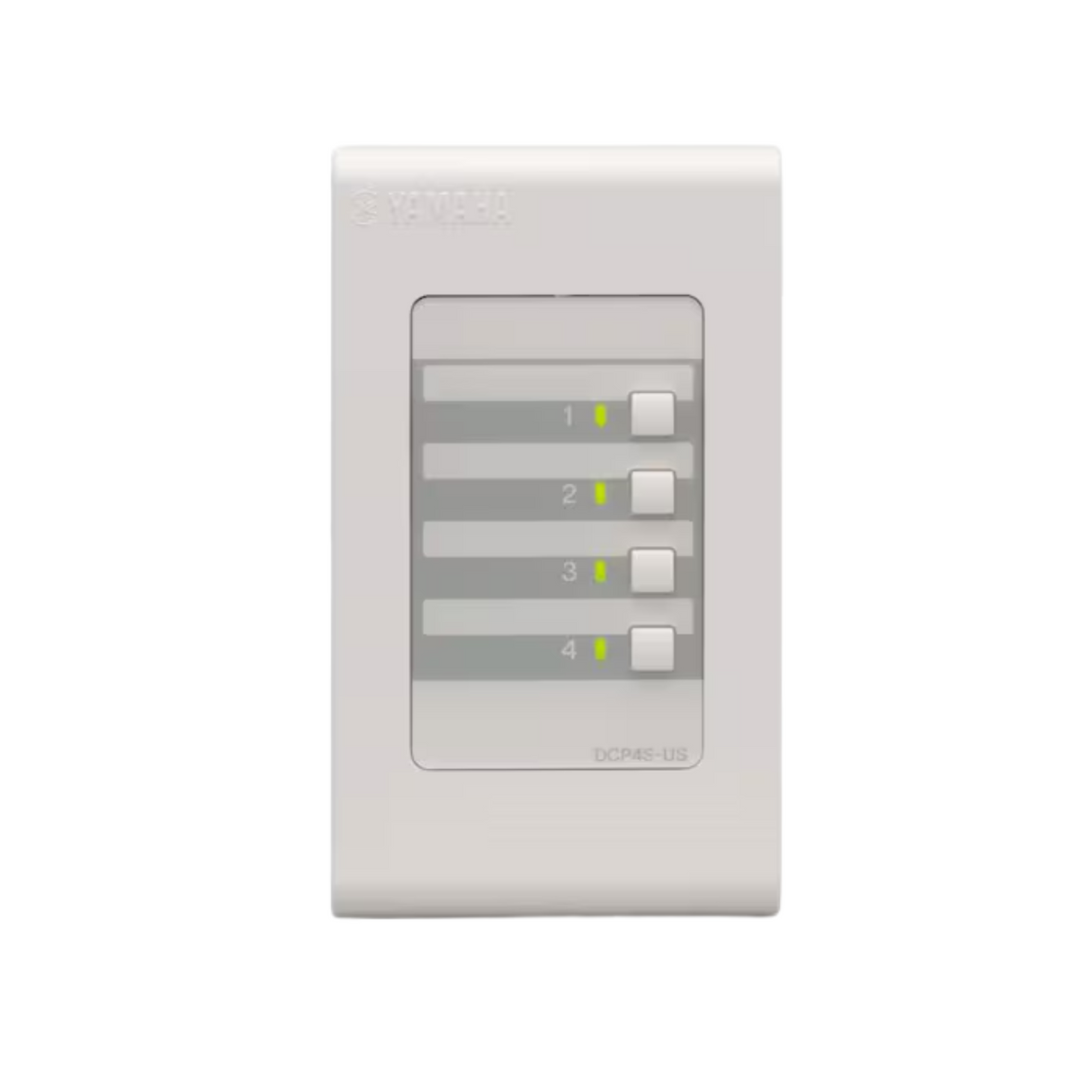 Yamaha digital control panel with 4 switches (1 gang)