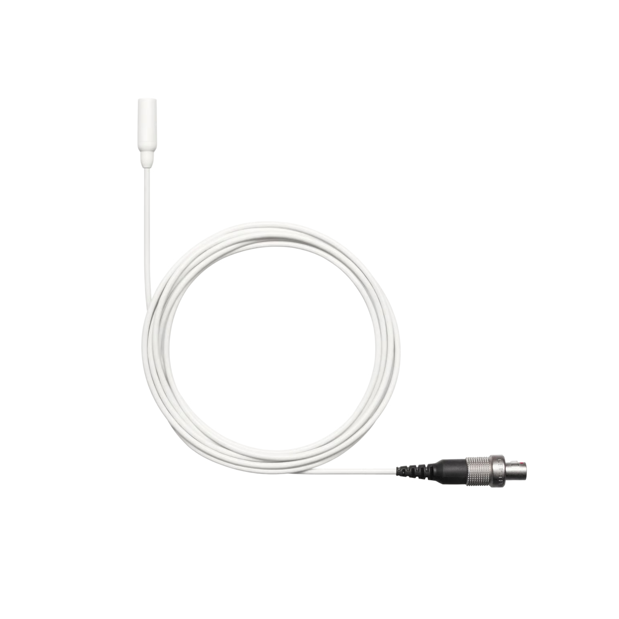 Shure Omnidirectional Condenser Microphone  (Low-sens) with 1.6mm cable & LEMO connector (White)