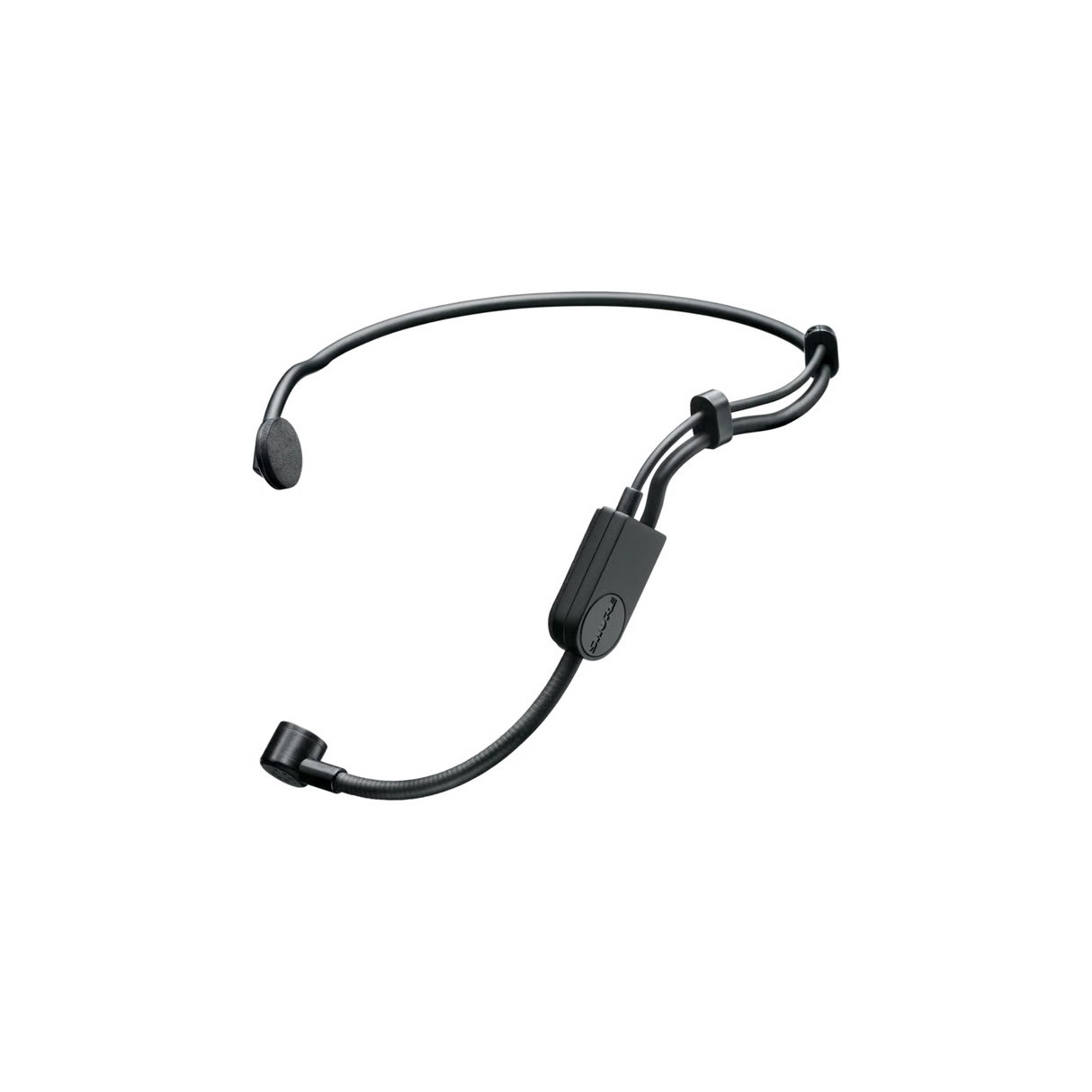 Shure headset microphone, condenser, black - TA4F connector