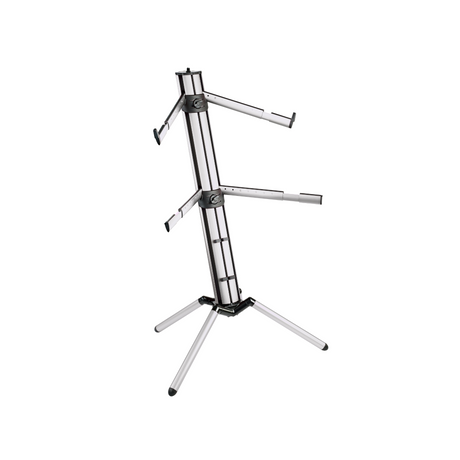 K&M 18860 keyboard stand, "Spider Pro", anodized aluminium