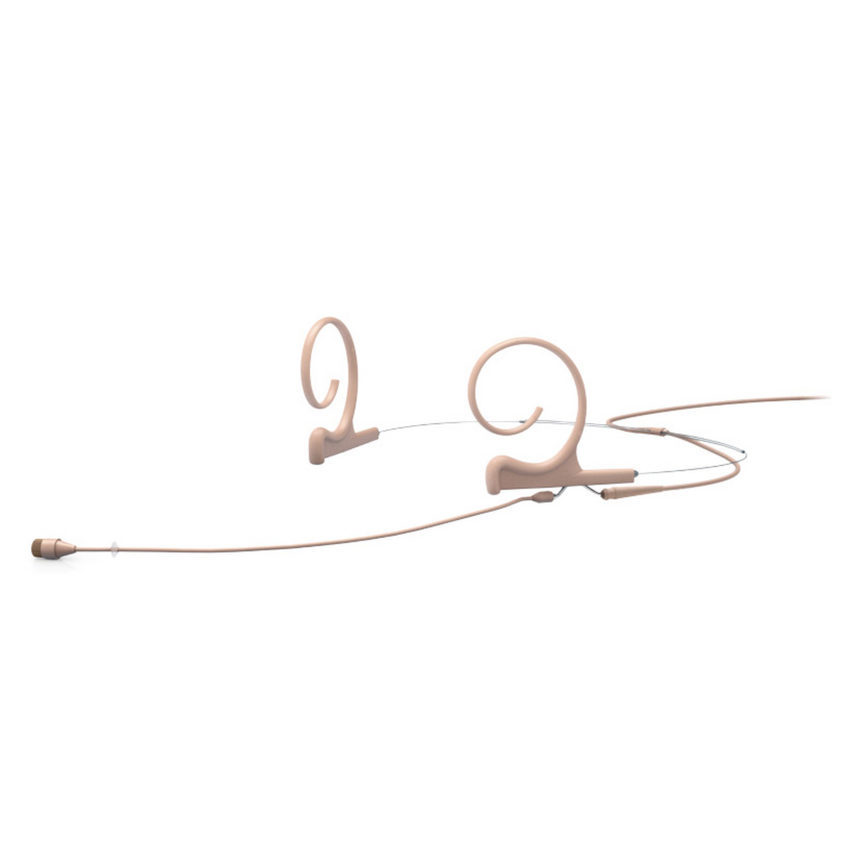 DPA d:fine dual ear omni-directional headset, 110 mm boom, beige