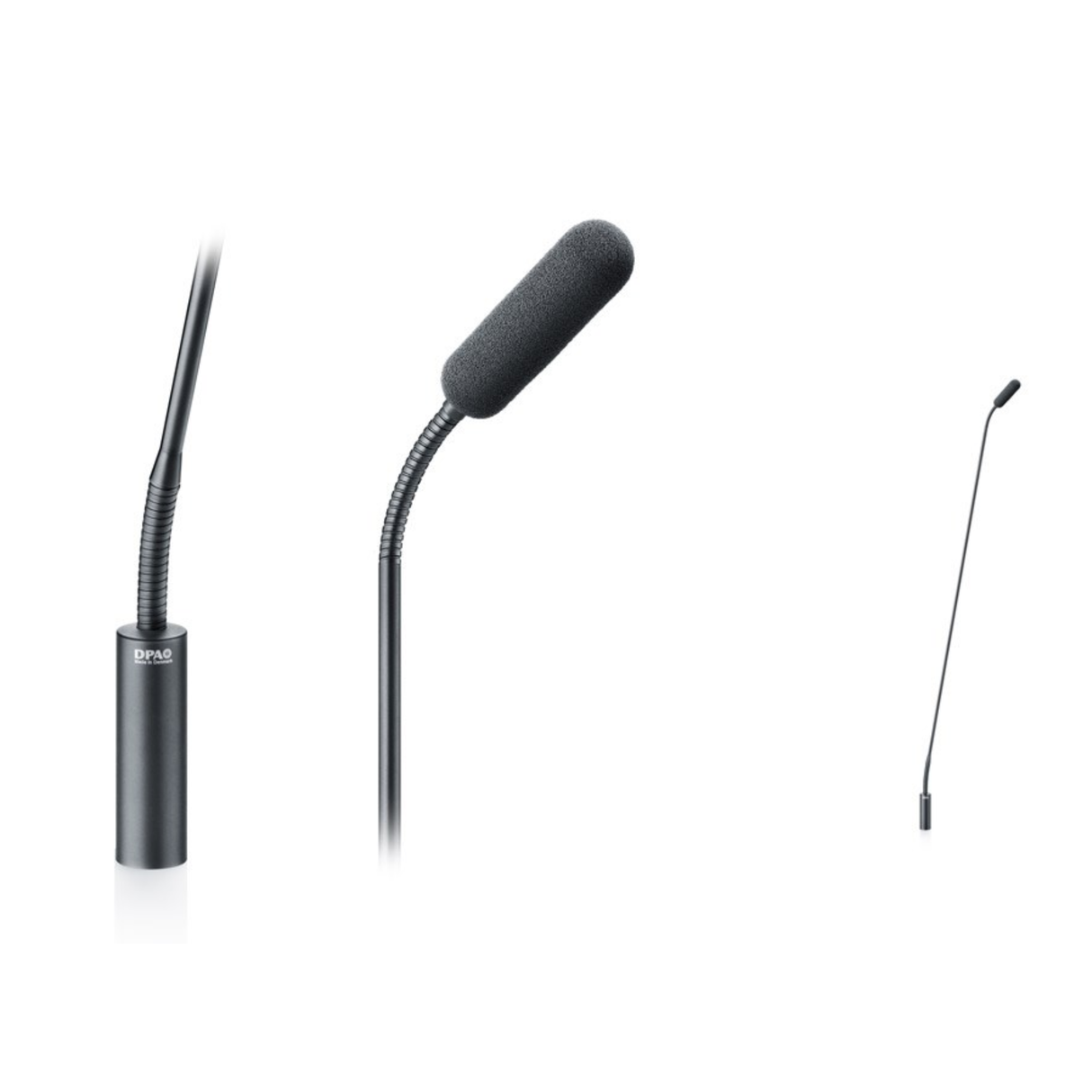 DPA 4098 CORE Supercardioid Mic, Black, XLR, 77 cm (30 in) Boom, top and bottom Gooseneck