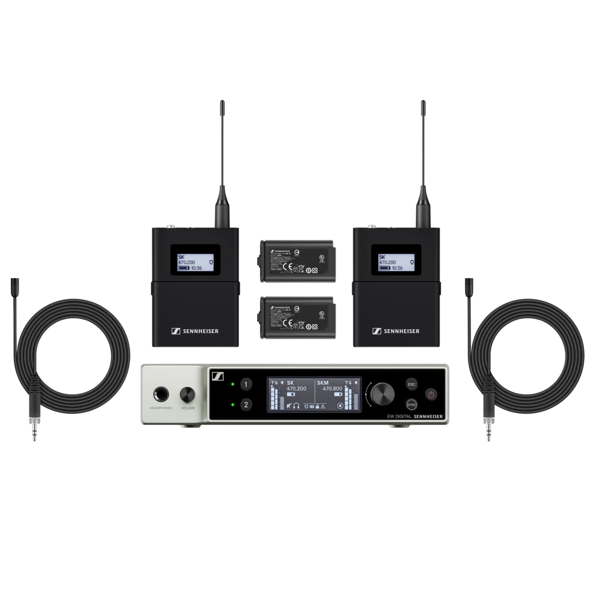 Sennheiser EW-DX MKE 2 SET (Q1-9) Digital wireless lavalier set