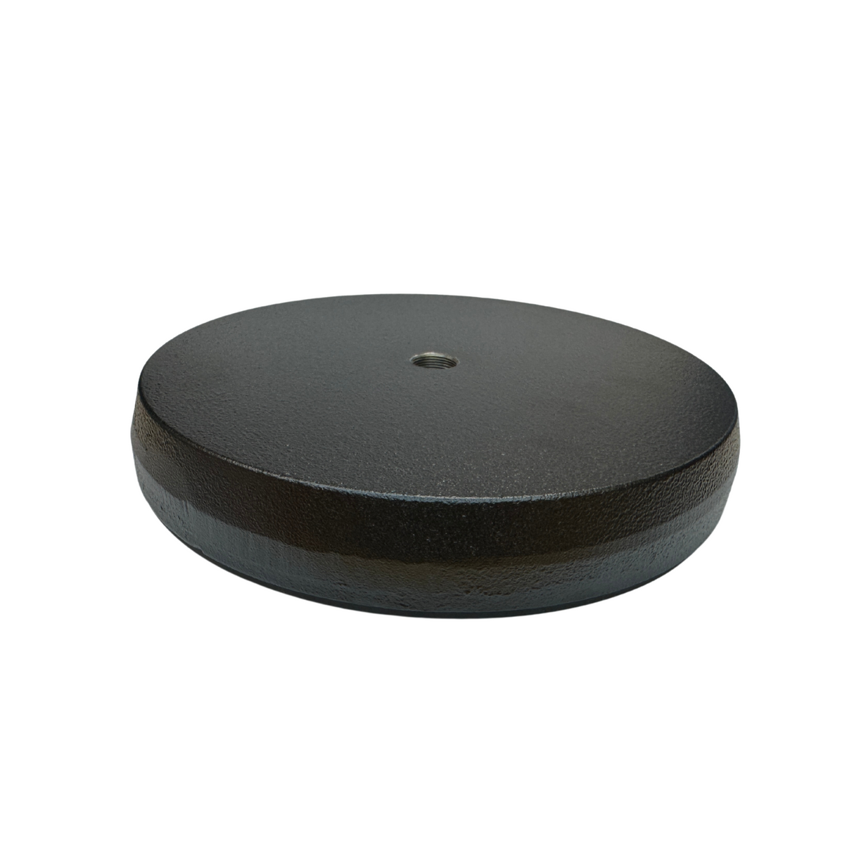 K&M round base for 260 stand, with rubber surround