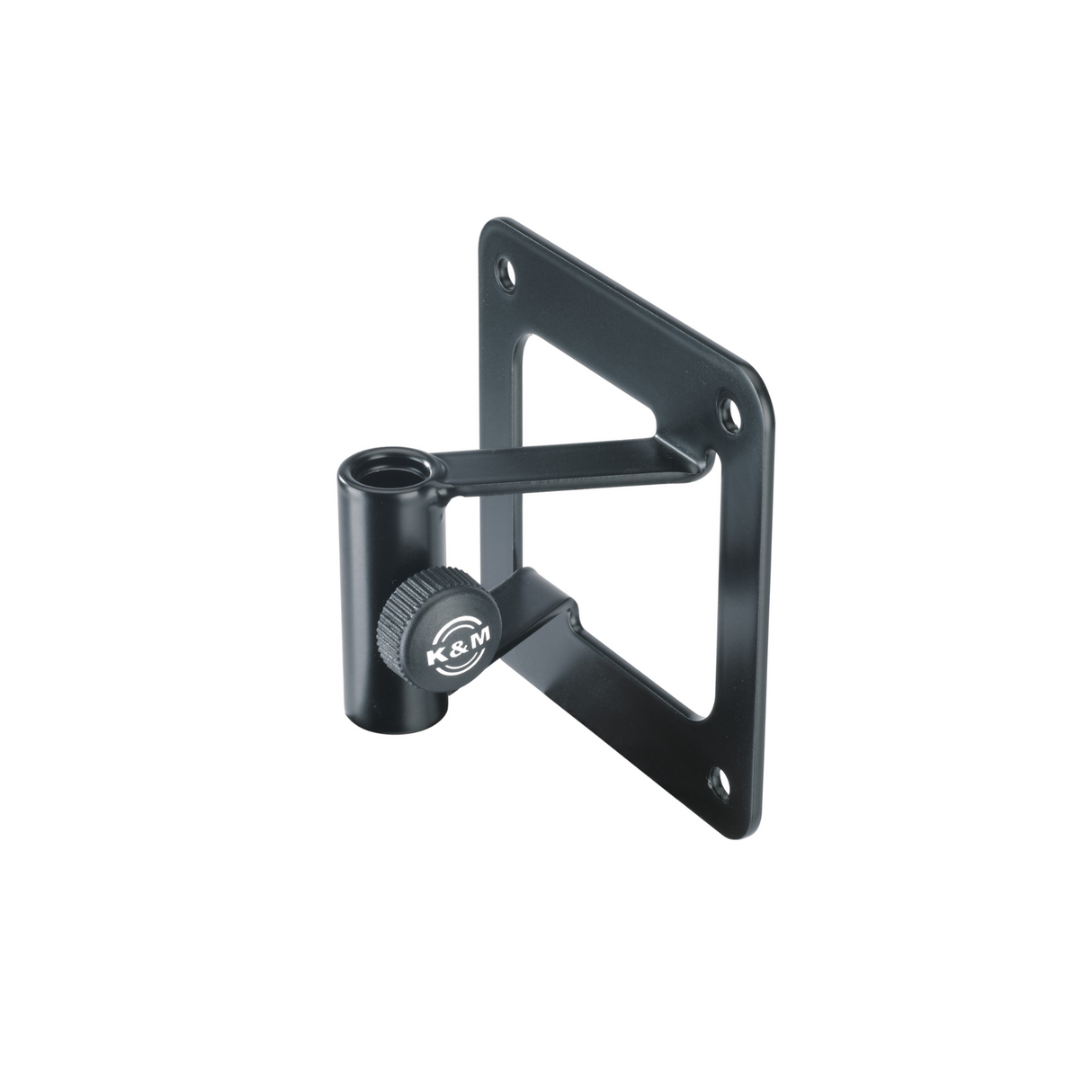 K&M 23855 23856 wall mount for microphone desk arms, black