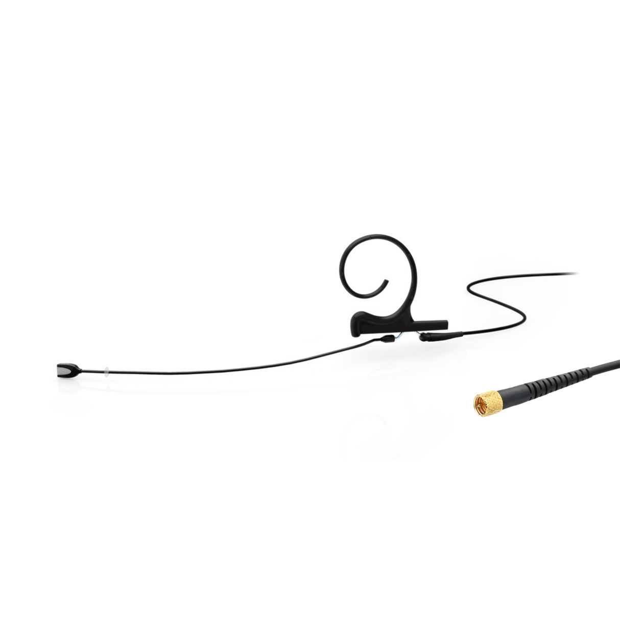 DPA 4166 CORE Omni Flex Earset Mic, 110 mm Boom, Black, MicroDot