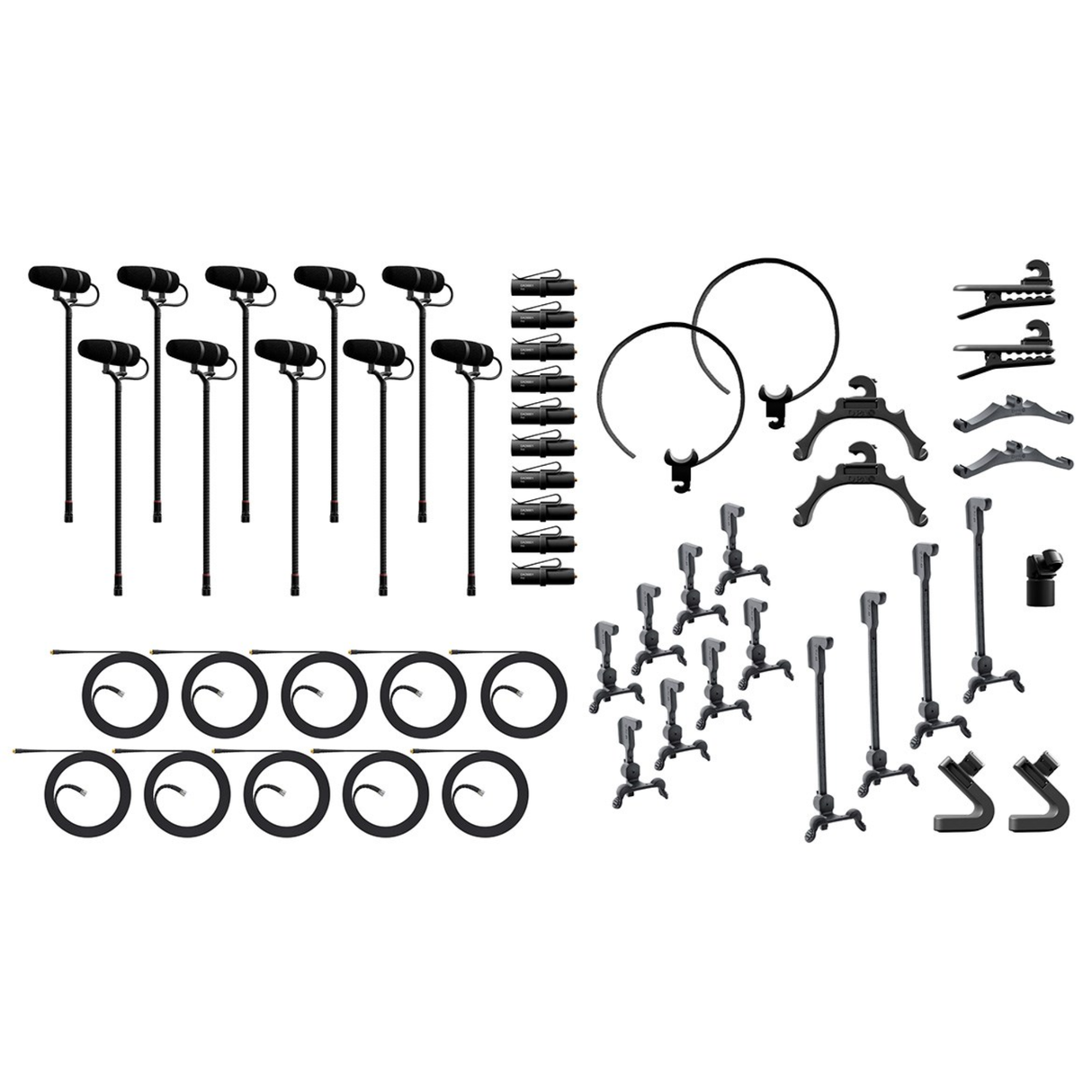 DPA 4099 CORE+ Classic Touring Kit, 10 Mics and accessories, Loud SPL, Cardboard Box