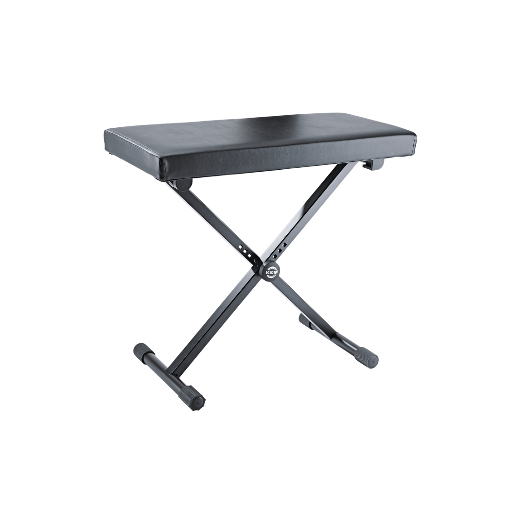 K&M 14075 keyboard bench, black