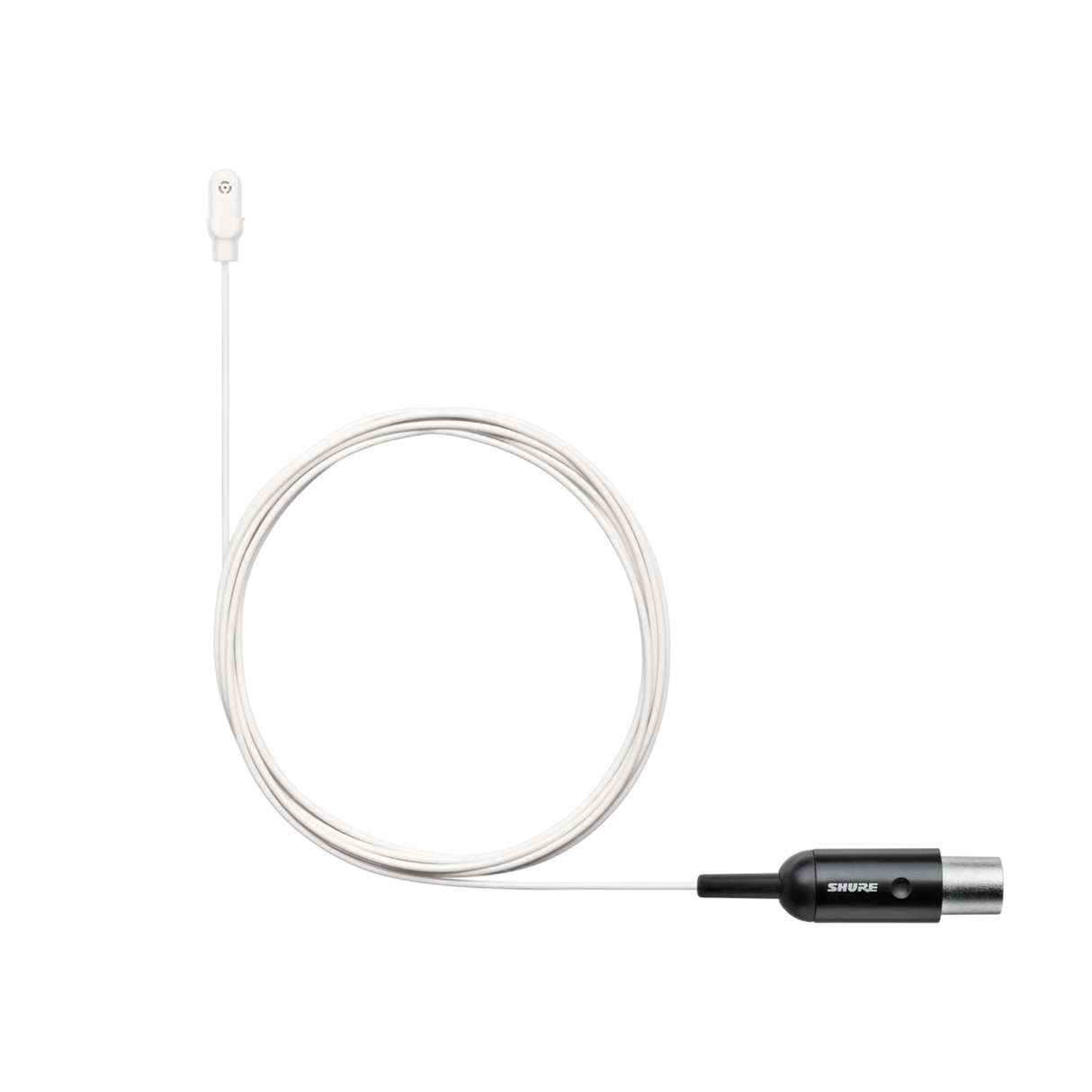 Shure Omnidirectional Condenser Microphone Lavalier with MTQG connector (White)