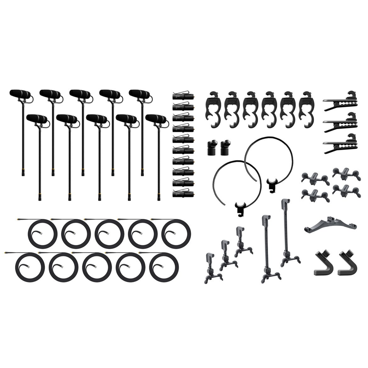 DPA 4099 CORE Rock Touring Kit, 10 Mics and accessories, Extreme SPL, Cardboard Box