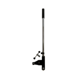 K&M 25930 short one piece boom arm for 25910, chrome