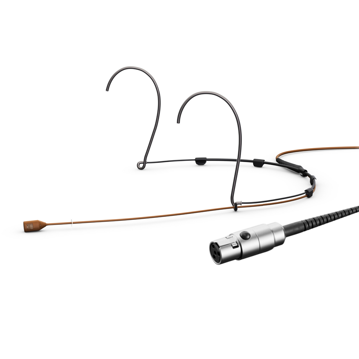 DPA 4088 CORE Directional Headset Mic, Brown, TA4F Mini-XLR