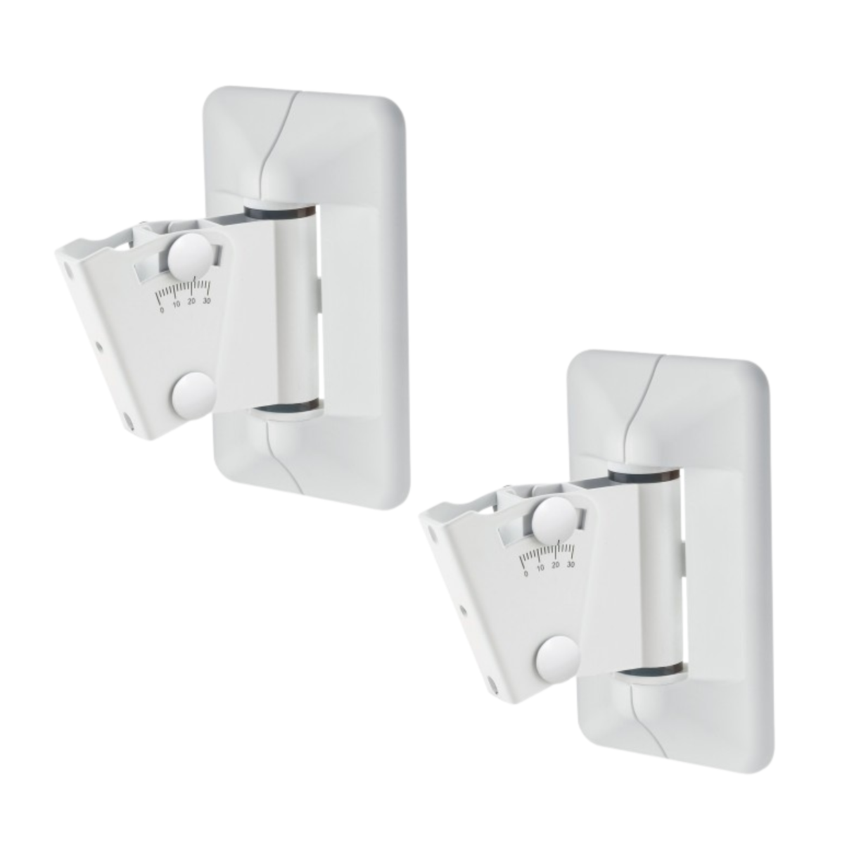 K&M 24472 Speaker wall mount package, white