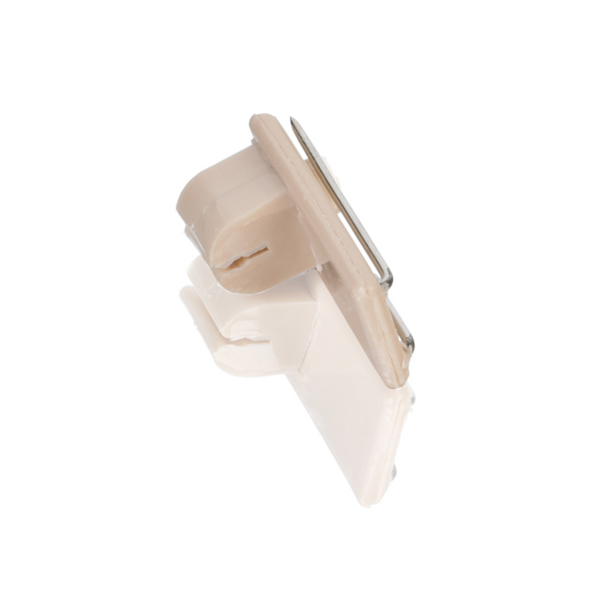 Countryman viper clip for B6 microphone, light beige