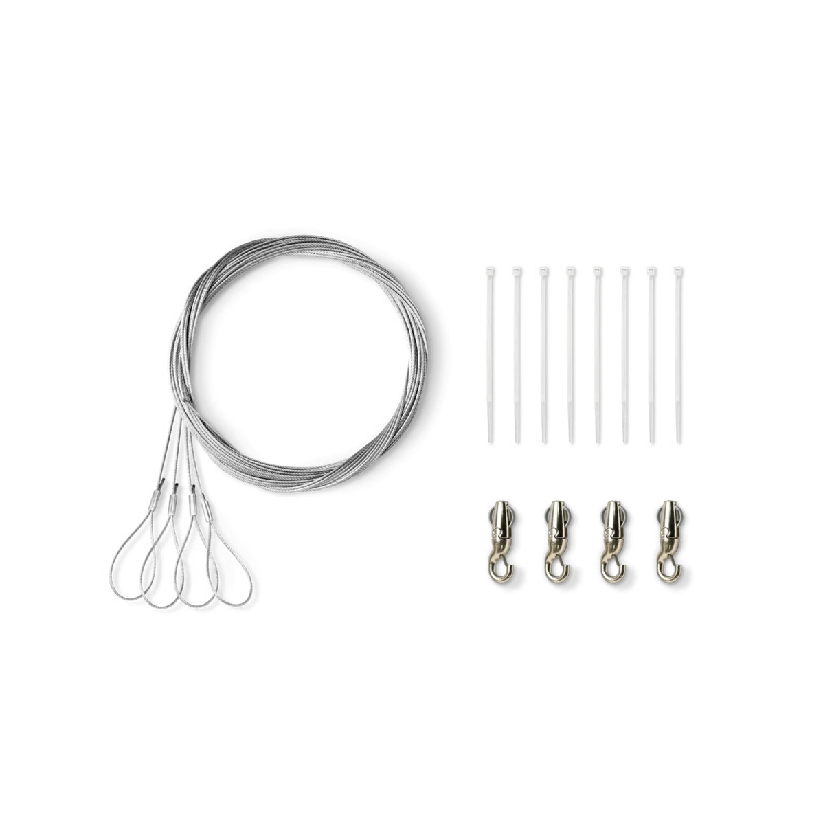 Shure Gripple suspension mount kit for MXA902, MXA910 and MXA920-S microphones. Square, no cover
