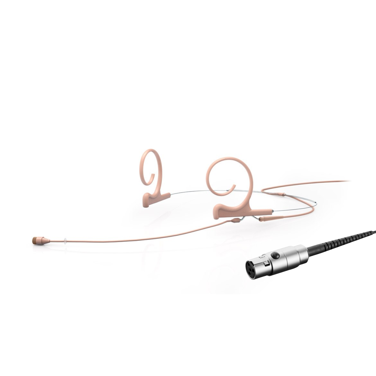 DPA 4266 CORE+ Omni Flex Headset Mic, 110 mm Boom, Beige, TA4F Mini-XLR