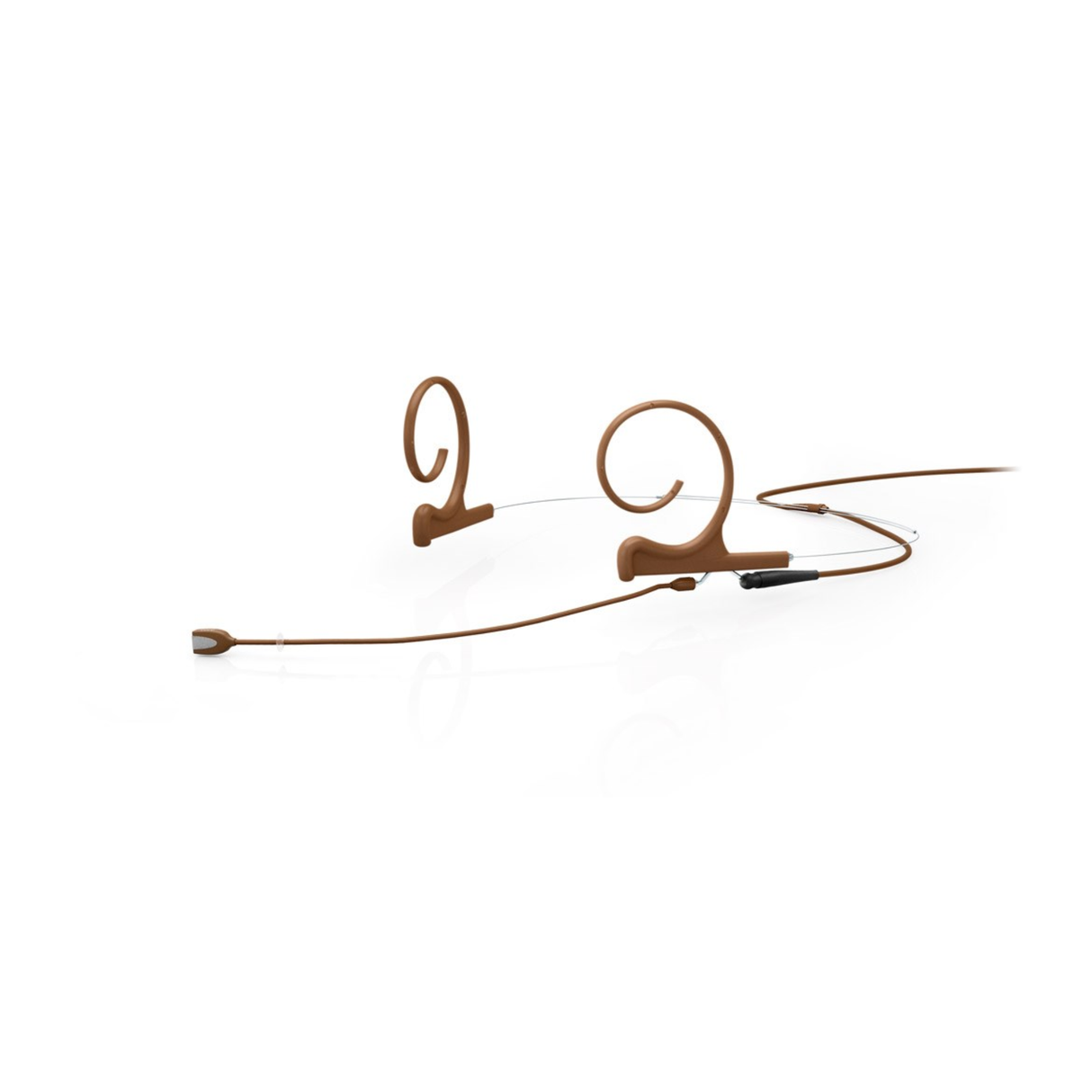 DPA 4166 CORE+ Omni Flex Headset Mic, 90 mm Boom, Brown, MicroLock