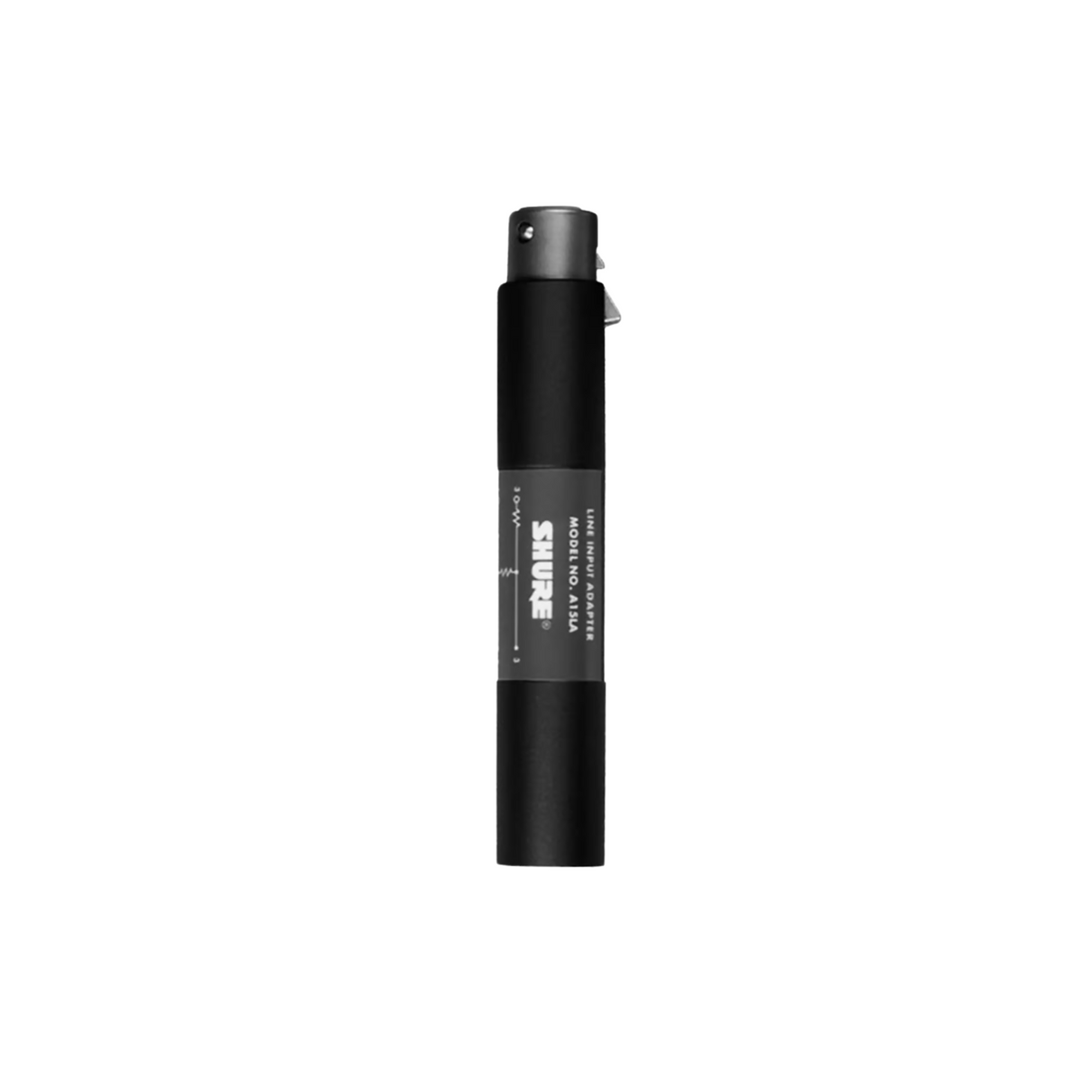 Shure line to mic adapter, -50dB attenuation