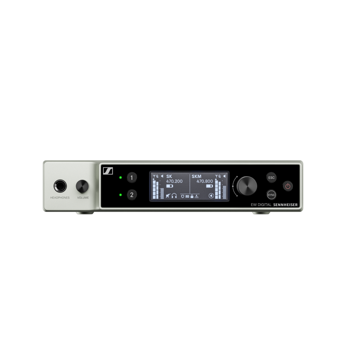 Sennheiser EW-DX EM 2 DANTE (S1-10) 2 channel half-rack (9,5“) Dante® receiver (606.2 - 693.8 MHz)