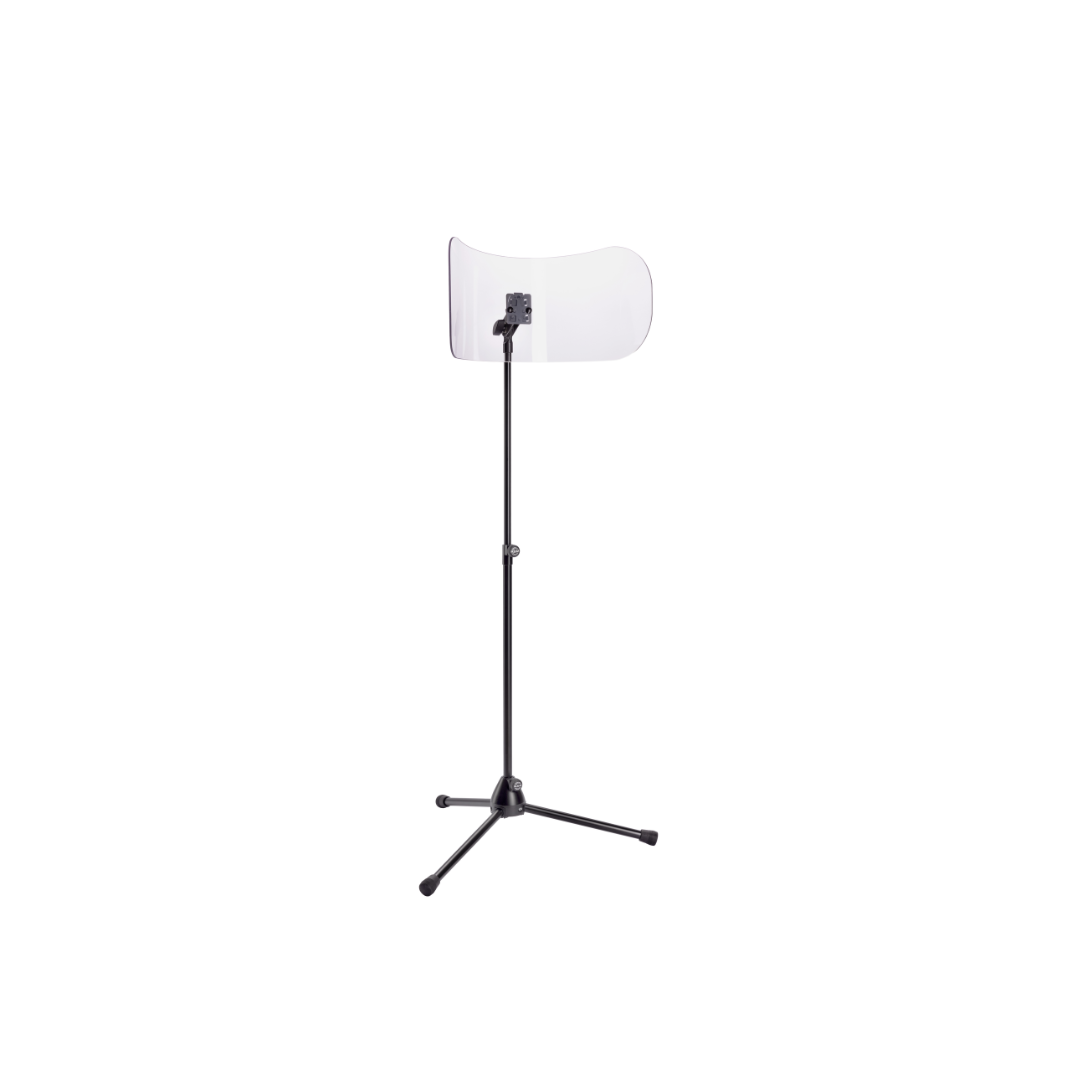 K&M 11900 sound insulation stand, black