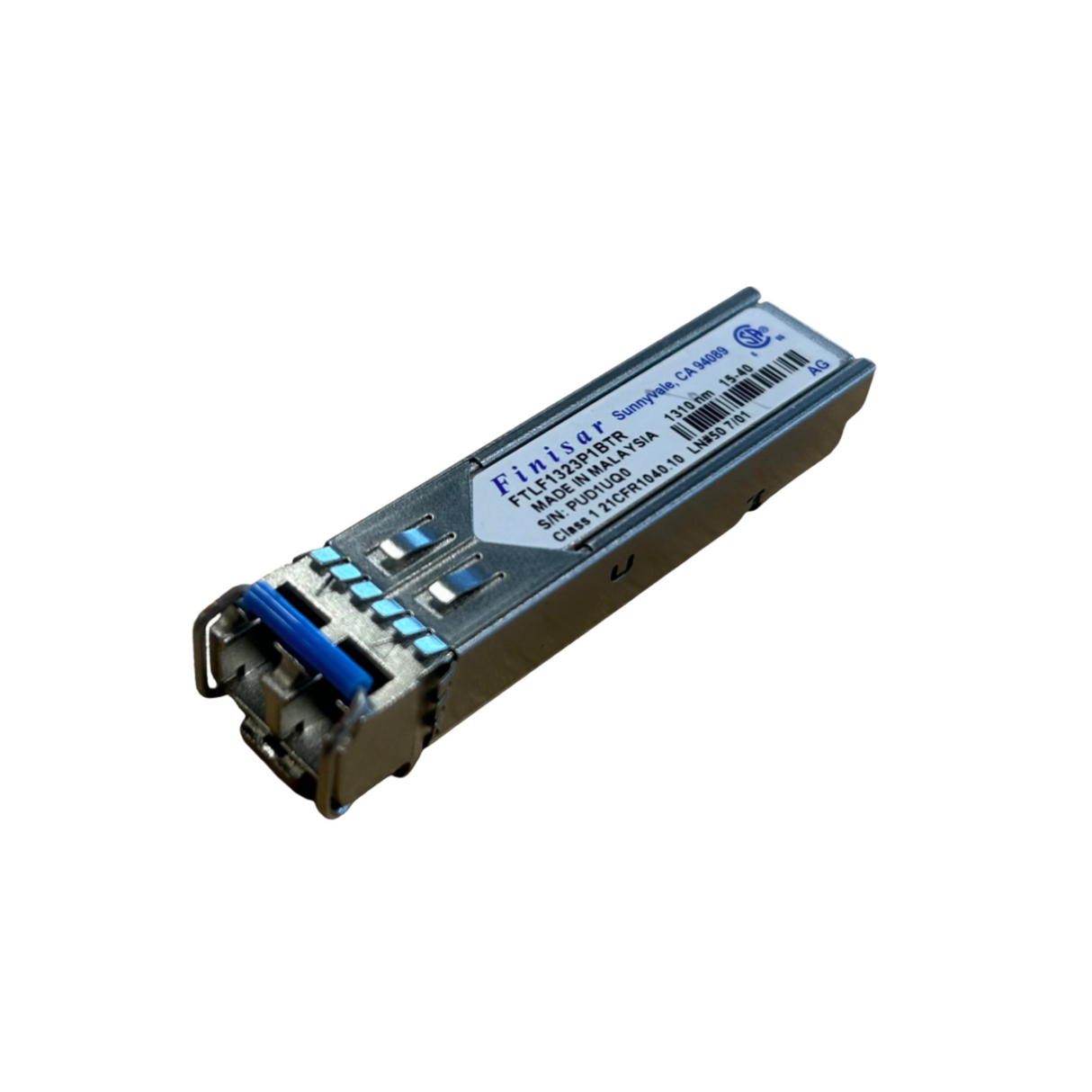 Clear-Com SM Fiber Transceiver: One Single-Mode SFP LC duplex transceiver for HelixNet HLI-FBS fi