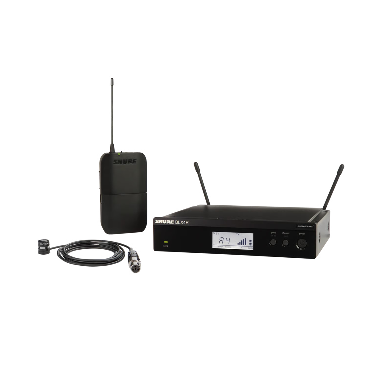 Shure BLX14R LAV SYSTEM WITH WL185M