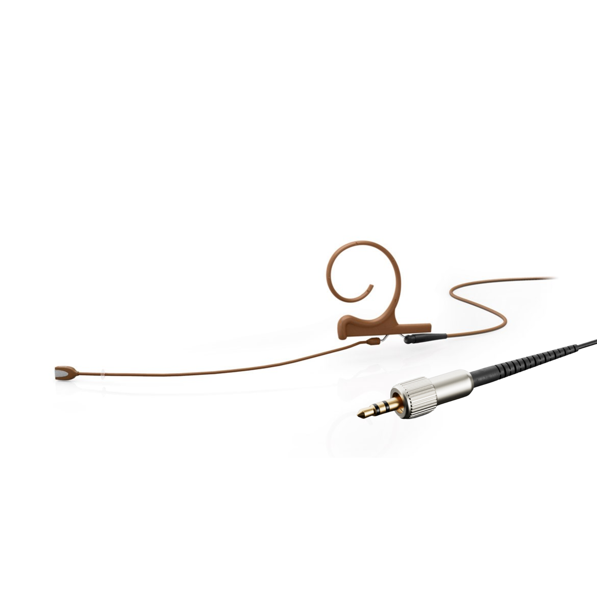 DPA 4166 CORE+ Omni Flex Earset Mic, 110 mm Boom, Brown, Mini-Jack