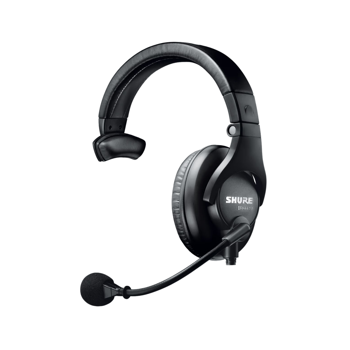 Shure single-sided broadcast headset, less cable