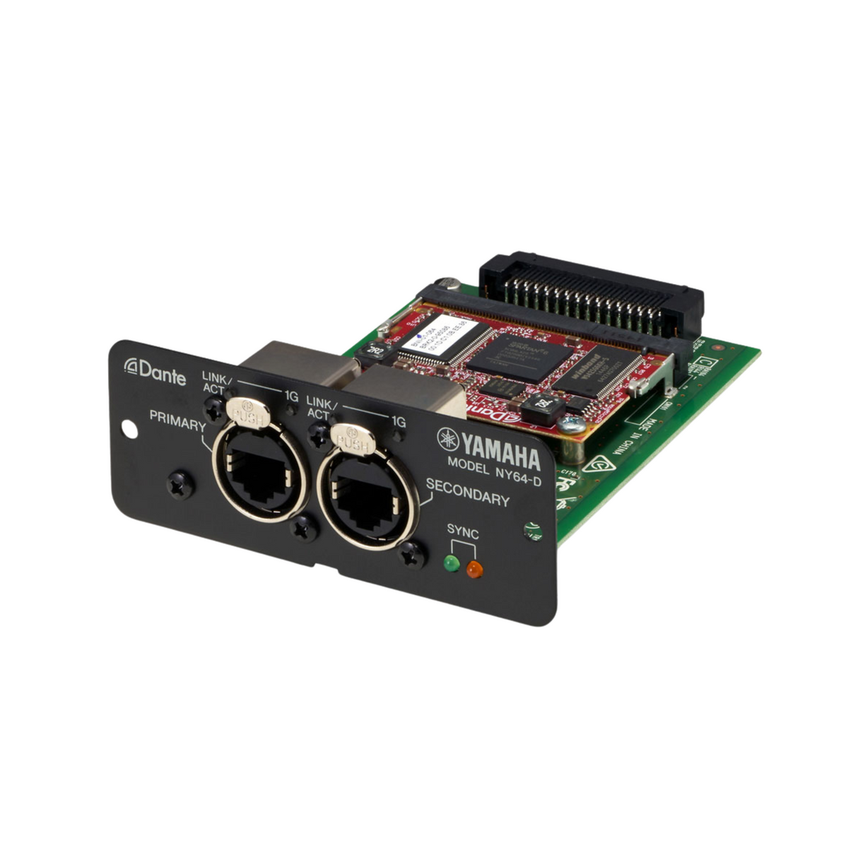 Yamaha Dante expansion card for TF series consoles
